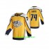 Nashville Predators Trikot Juuse Saros 74 Adidas 2021 Reverse Retro Authentic