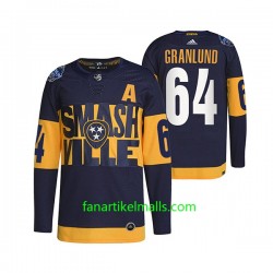 Nashville Predators Trikot Mikael Granlund 64 Adidas 2022 Stadium Series Authentic Nashville Predators Trikot Mikael Granlund 64 Adidas 2022 Stadium Series Authentic