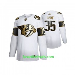 Nashville Predators Trikot Pekka Rinne 35 Adidas 2019-20 Weiß Golden Edition Authentic Nashville Predators Trikot Pekka Rinne 35 Adidas 2019-20 Weiß Golden Edition Authentic