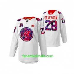 New Jersey Devils Trikot Damon Severson 28 Adidas 2022 Gender Equality Night Weiß Authentic New Jersey Devils Trikot Damon Severson 28 Adidas 2022 Gender Equality Night Weiß Authentic