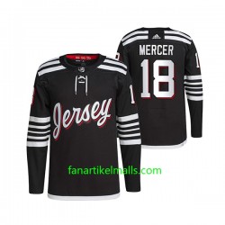 New Jersey Devils Trikot Dawson Mercer 18 Adidas 2021-2022 Schwarz Authentic New Jersey Devils Trikot Dawson Mercer 18 Adidas 2021-2022 Schwarz Authentic