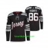 New Jersey Devils Trikot Jack Hughes 86 Adidas 2021-2022 Schwarz Authentic