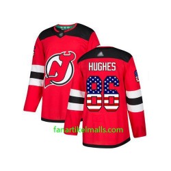 New Jersey Devils Trikot Jack Hughes 86 Adidas USA Flag Authentic New Jersey Devils Trikot Jack Hughes 86 Adidas USA Flag Authentic