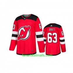 New Jersey Devils Trikot Jesper Bratt 63 Adidas 2022 Rot Authentic New Jersey Devils Trikot Jesper Bratt 63 Adidas 2022 Rot Authentic