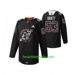 New Jersey Devils Trikot Jesper Bratt 63 Adidas Black History Month Schwarz Authentic New Jersey Devils Trikot Jesper Bratt 63 Adidas Black History Month Schwarz Authentic
