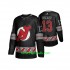 New Jersey Devils Trikot Nico Hischier 13 Adidas Breakaway Schwarz Authentic