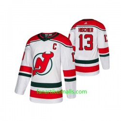 New Jersey Devils Trikot Nico Hischier 13 Adidas Weiß Authentic New Jersey Devils Trikot Nico Hischier 13 Adidas Weiß Authentic