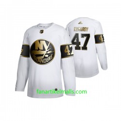 New York Islanders Trikot Leo Komarov 47 Adidas 2019-20 Weiß Golden Edition Authentic New York Islanders Trikot Leo Komarov 47 Adidas 2019-20 Weiß Golden Edition Authentic