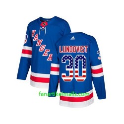 New York Rangers Trikot Henrik Lundqvist 30 Adidas USA Flag Authentic New York Rangers Trikot Henrik Lundqvist 30 Adidas USA Flag Authentic