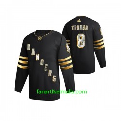 New York Rangers Trikot Jacob Trouba 8 Adidas 2021 Schwarz Golden Edition Authentic New York Rangers Trikot Jacob Trouba 8 Adidas 2021 Schwarz Golden Edition Authentic