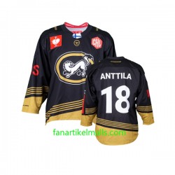 Oulun Kärpät Trikot Sami Anttila 18 CHL Schwarz Authentic Oulun Kärpät Trikot Sami Anttila 18 CHL Schwarz Authentic