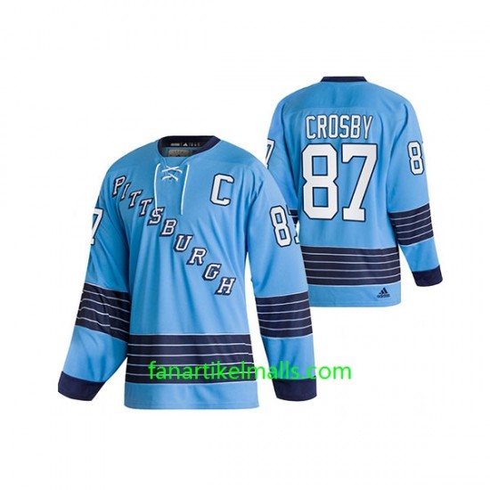 Pittsburgh Penguins Trikot Sidney Crosby 87 Adidas 2022 Heritage Classics Blau Authentic Pittsburgh Penguins Trikot Sidney Crosby 87 Adidas 2022 Heritage Classics Blau Authentic