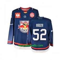 Red Bull München Trikot Patrick Hager 52 CHL Marineblau Authentic Red Bull München Trikot Patrick Hager 52 CHL Marineblau Authentic