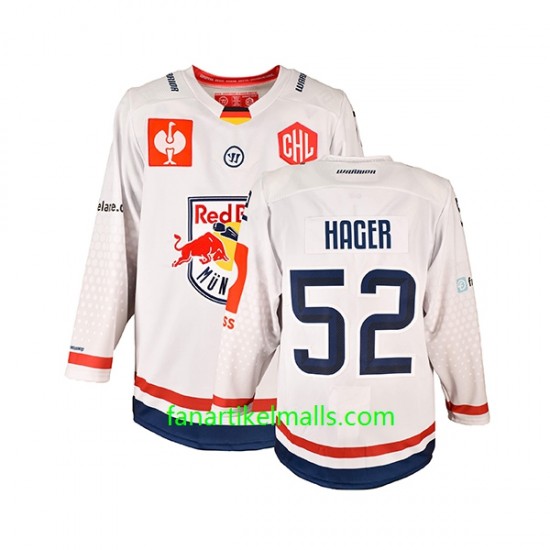 Red Bull München Trikot Patrick Hager 52 CHL Weiß Authentic Red Bull München Trikot Patrick Hager 52 CHL Weiß Authentic