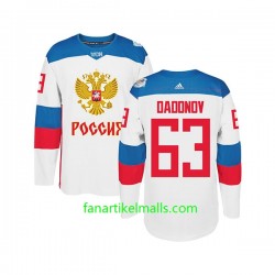 Russland Trikot Evgenii Dadonov 63 Hockey World Cup 2016 Weiß Authentic Russland Trikot Evgenii Dadonov 63 Hockey World Cup 2016 Weiß Authentic