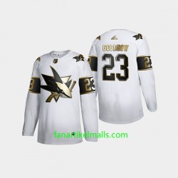 San Jose Sharks Trikot Barclay Goodrow 23 Adidas 2019-20 Weiß Golden Edition Authentic San Jose Sharks Trikot Barclay Goodrow 23 Adidas 2019-20 Weiß Golden Edition Authentic