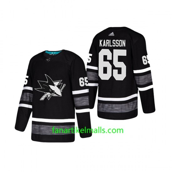 San Jose Sharks Trikot Erik Karlsson 65 Adidas 2019 All-Star Schwarz Authentic San Jose Sharks Trikot Erik Karlsson 65 Adidas 2019 All-Star Schwarz Authentic
