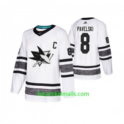 San Jose Sharks Trikot Joe Pavelski 8 Adidas 2019 All-Star Weiß Authentic San Jose Sharks Trikot Joe Pavelski 8 Adidas 2019 All-Star Weiß Authentic