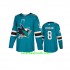 San Jose Sharks Trikot Joe Pavelski 8 Adidas Teal Authentic