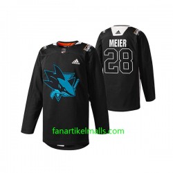 San Jose Sharks Trikot Timo Meier 28 Adidas 2022 Black History Month Schwarz Authentic San Jose Sharks Trikot Timo Meier 28 Adidas 2022 Black History Month Schwarz Authentic
