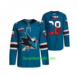 San Jose Sharks Trikot Timo Meier 28 Adidas 2022 NHL Global Series Teal Authentic San Jose Sharks Trikot Timo Meier 28 Adidas 2022 NHL Global Series Teal Authentic