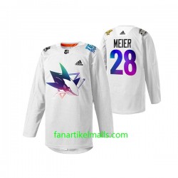 San Jose Sharks Trikot Timo Meier 28 Adidas 2022 Pride Night Weiß Authentic San Jose Sharks Trikot Timo Meier 28 Adidas 2022 Pride Night Weiß Authentic
