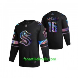 Seattle Kraken Trikot Jared McCann 16 2021-22 Iridescent Holographic Schwarz Authentic Seattle Kraken Trikot Jared McCann 16 2021-22 Iridescent Holographic Schwarz Authentic