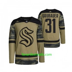 Seattle Kraken Trikot Philipp Grubauer 31 2021-22 Salute To Service Camo Authentic Seattle Kraken Trikot Philipp Grubauer 31 2021-22 Salute To Service Camo Authentic