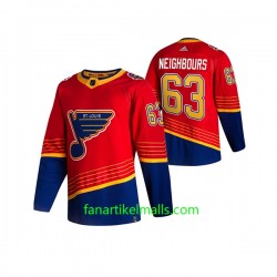 St. Louis Blues Trikot Jake Neighbours 63 Adidas 2021 Reverse Retro Authentic St. Louis Blues Trikot Jake Neighbours 63 Adidas 2021 Reverse Retro Authentic