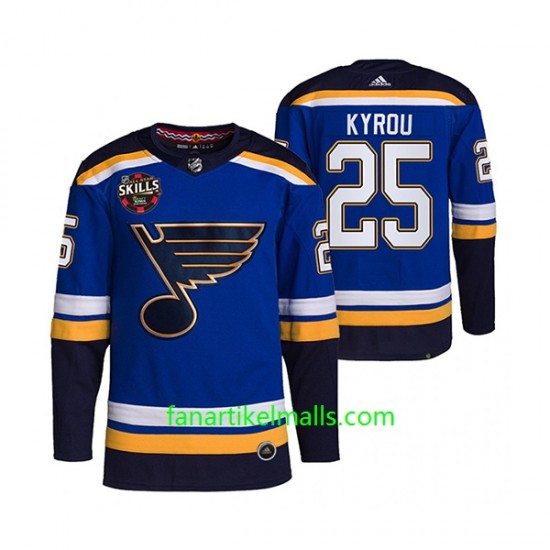 St. Louis Blues Trikot Jordan Kyrou 25 2022 All-Star Skills Authentic St. Louis Blues Trikot Jordan Kyrou 25 2022 All-Star Skills Authentic