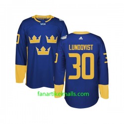 Schweden Trikot Henrik Lundqvist 30 Hockey World Cup 2016 Lila Authentic Schweden Trikot Henrik Lundqvist 30 Hockey World Cup 2016 Lila Authentic