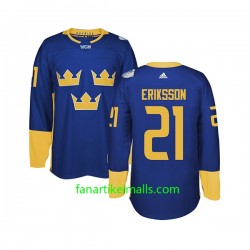 Schweden Trikot Loui Eriksson 21 Hockey World Cup 2016 Lila Authentic Schweden Trikot Loui Eriksson 21 Hockey World Cup 2016 Lila Authentic
