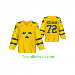 Schweden Trikot Patric Hornqvist 72 Nike 2019 IIHF World Championship Gelb Authentic Schweden Trikot Patric Hornqvist 72 Nike 2019 IIHF World Championship Gelb Authentic