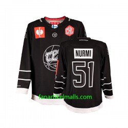 TPS Turku Trikot Markus Nurmi 51 CHL Schwarz Authentic TPS Turku Trikot Markus Nurmi 51 CHL Schwarz Authentic