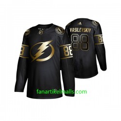 Tampa Bay Lightning Trikot Andrei Vasilevskiy 88 Adidas 2019 Schwarz Golden Edition Authentic Tampa Bay Lightning Trikot Andrei Vasilevskiy 88 Adidas 2019 Schwarz Golden Edition Authentic