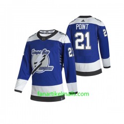 Tampa Bay Lightning Trikot Brayden Point 21 Adidas 2021 Reverse Retro Authentic Tampa Bay Lightning Trikot Brayden Point 21 Adidas 2021 Reverse Retro Authentic