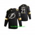 Tampa Bay Lightning Trikot Brayden Point 21 Adidas 2022 Diamond Edition Schwarz Authentic