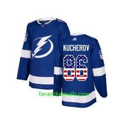 Tampa Bay Lightning Trikot Nikita Kucherov 86 Adidas USA Flag Blau Authentic Tampa Bay Lightning Trikot Nikita Kucherov 86 Adidas USA Flag Blau Authentic
