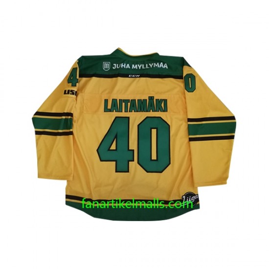 Ilves Trikot Elias Laitamaki 40 2019-2020 Gelb Authentic Ilves Trikot Elias Laitamaki 40 2019-2020 Gelb Authentic