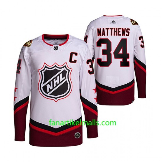 Toronto Maple Leafs Trikot Auston Matthews 34 2022 All-Star Weiß Authentic