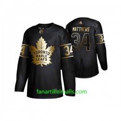 Toronto Maple Leafs Trikot Auston Matthews 34 Adidas 2019 Schwarz Golden Edition Authentic Toronto Maple Leafs Trikot Auston Matthews 34 Adidas 2019 Schwarz Golden Edition Authentic