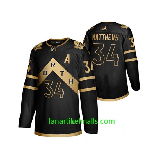 Toronto Maple Leafs Trikot Auston Matthews 34 Adidas 2020 City Edition Schwarz Authentic Toronto Maple Leafs Trikot Auston Matthews 34 Adidas 2020 City Edition Schwarz Authentic