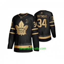 Toronto Maple Leafs Trikot Auston Matthews 34 Adidas OVO Schwarz Golden Edition Authentic Toronto Maple Leafs Trikot Auston Matthews 34 Adidas OVO Schwarz Golden Edition Authentic