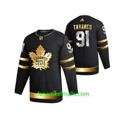 Toronto Maple Leafs Trikot John Tavares 91 Adidas 2021 Schwarz Golden Edition Authentic Toronto Maple Leafs Trikot John Tavares 91 Adidas 2021 Schwarz Golden Edition Authentic