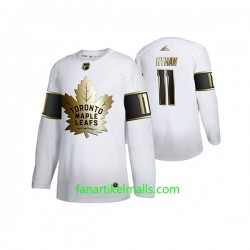 Toronto Maple Leafs Trikot Zach Hyman 11 Adidas 2019-20 Weiß Golden Edition Authentic Toronto Maple Leafs Trikot Zach Hyman 11 Adidas 2019-20 Weiß Golden Edition Authentic