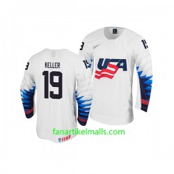 USA Team Trikot Clayton Keller 19 Nike 2019 IIHF World Championship Weiß Authentic USA Team Trikot Clayton Keller 19 Nike 2019 IIHF World Championship Weiß Authentic