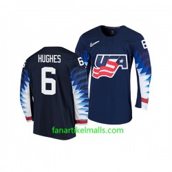 USA Team Trikot Jack Hughes 6 Nike 2019 IIHF World Championship Schwarz Authentic USA Team Trikot Jack Hughes 6 Nike 2019 IIHF World Championship Schwarz Authentic