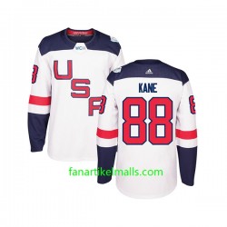 USA Team Trikot Patrick Kane 88 Hockey World Cup 2016 Weiß Authentic USA Team Trikot Patrick Kane 88 Hockey World Cup 2016 Weiß Authentic