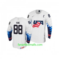 USA Team Trikot Patrick Kane 88 Nike 2019 IIHF World Championship Weiß Authentic USA Team Trikot Patrick Kane 88 Nike 2019 IIHF World Championship Weiß Authentic