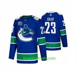 Vancouver Canucks Trikot Alexander Edler 23 Adidas 2019-20 50th Anniversary Blau Authentic Vancouver Canucks Trikot Alexander Edler 23 Adidas 2019-20 50th Anniversary Blau Authentic